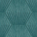 Closeup of a wallpaper showing its Art-Deco, Contemporary, Geometric pattern, color, and subtle texture.