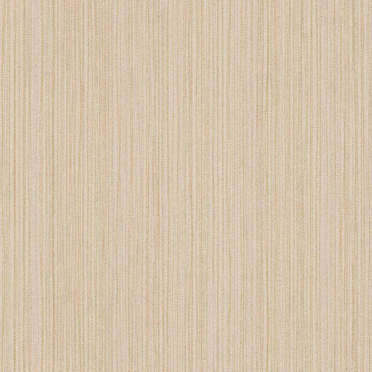Closeup of a wallpaper showing its Contemporary, Gold, Neutrals, Plain, Stripes pattern, color, and subtle texture.