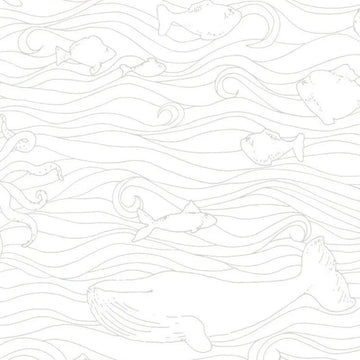 Closeup of a wallpaper showing its Kids pattern, color, and subtle texture.