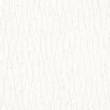 Closeup of a wallpaper showing its Contemporary, Neutrals, Two-tone, Waves pattern, color, and texture.