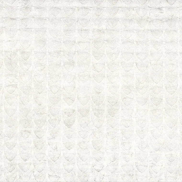 Closeup of a wallpaper showing its Art-Deco, Contemporary, Geometric, Monochrome pattern, color, and subtle texture.