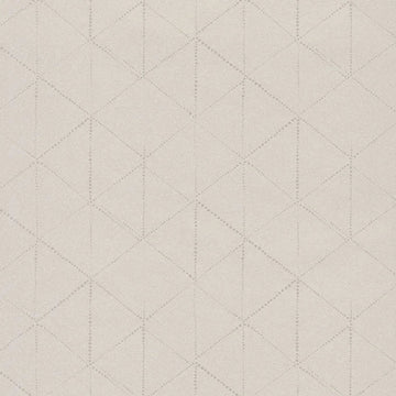 Closeup of a wallpaper showing its Contemporary, Geometric, Neutrals, Unicolour pattern, color, and subtle texture.