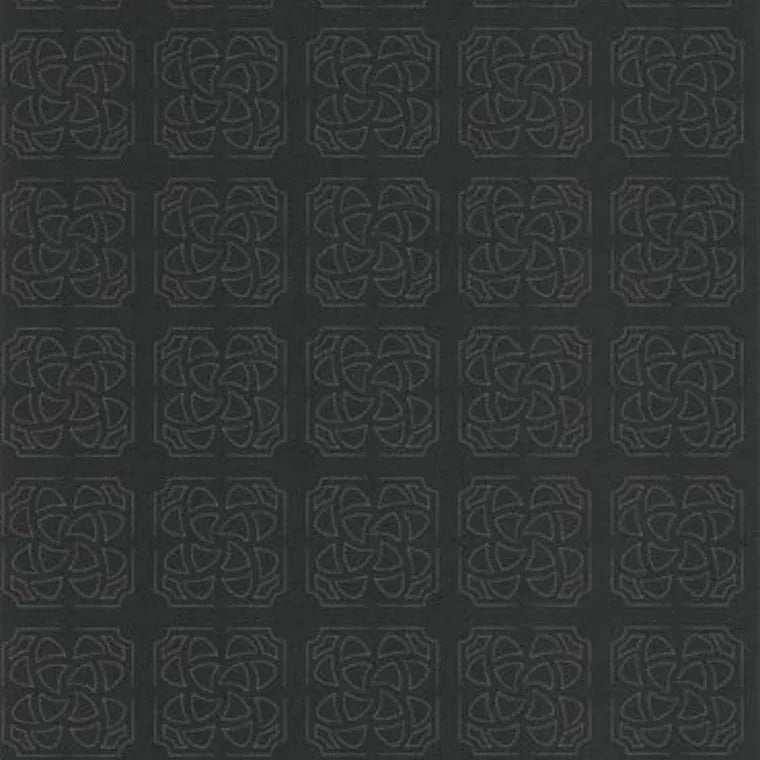 Closeup of a wallpaper showing its Art-Deco, Contemporary, Dramatic, Geometric, Unicolour pattern, color, and subtle texture.