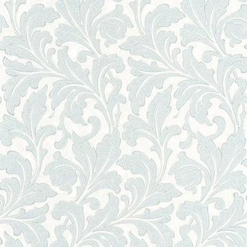 Closeup of a wallpaper showing its Floral, Pastels, Two-tone pattern, color, and subtle texture.