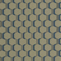 Closeup of a wallpaper showing its Art-Deco, Contemporary, Dramatic, Geometric, Two-tone pattern, color, and subtle texture.