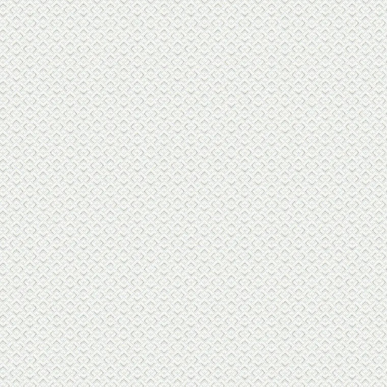 Closeup of a wallpaper showing its Contemporary, Monochrome, Plain, White pattern, color, and subtle texture.