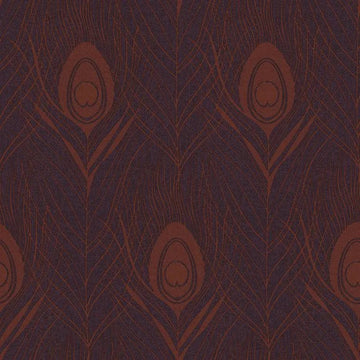 Closeup of a wallpaper showing its Contemporary, Floral, Two-tone pattern, color, and texture.