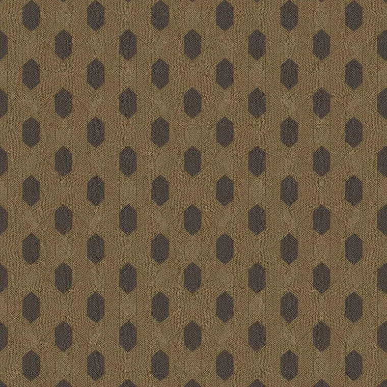 Closeup of a wallpaper showing its Circles, Contemporary, Geometric, Two-tone pattern, color, and texture.