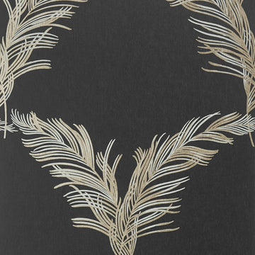 Anna French Metallic Pewter Plumes AT7928