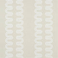 Closeup of a wallpaper showing its Art-Deco, Contemporary, Neutrals, Two-tone pattern, color, and subtle texture.