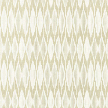 Closeup of a wallpaper showing its Chevron, Contemporary, Geometric, Neutrals, Two-tone pattern, color, and subtle texture.