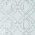 Closeup of a wallpaper showing its Geometric, Pastels, Trellis, Two-tone pattern, color, and subtle texture.