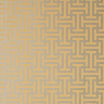 Closeup of a wallpaper showing its Geometric, Neutrals, Two-tone pattern, color, and subtle texture.