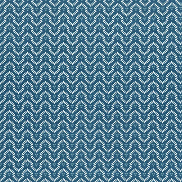 Closeup of a wallpaper showing its Art-Deco, Geometric, Two-tone pattern, color, and subtle texture.