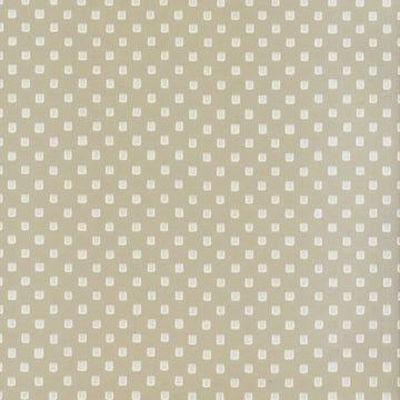 Closeup of a wallpaper showing its Contemporary, Dots, Neutrals, Taupe, Two-tone pattern, color, and subtle texture.