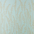 Closeup of a wallpaper showing its Blue, Contemporary, Floral, Nature, Two-tone pattern, color, and subtle texture.