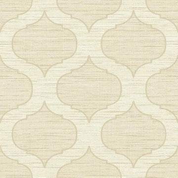 Closeup of a wallpaper showing its Nature, Neutrals, Textile, Two-tone pattern, color, and subtle texture.