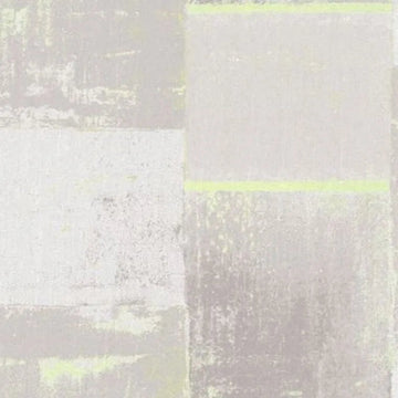 Closeup of a wallpaper showing its Contemporary, Geometric, Neutrals, Two-tone pattern, color, and subtle texture.