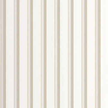 Closeup of a wallpaper showing its Contemporary, Neutrals, Stripes, Two-tone pattern, color, and subtle texture.