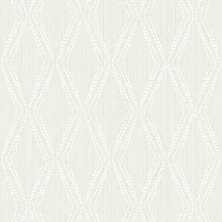 Closeup of a wallpaper showing its Contemporary, Cream, Geometric, Neutrals, Textures, Unicolour pattern, color, and subtle texture.