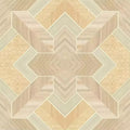 Closeup of a wallpaper showing its Geometric, Gold, Neutrals, Wood-veneer, Yellow pattern, color, and subtle texture.