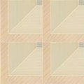 Closeup of a wallpaper showing its Geometric, Neutrals, Wood-veneer pattern, color, and subtle texture.