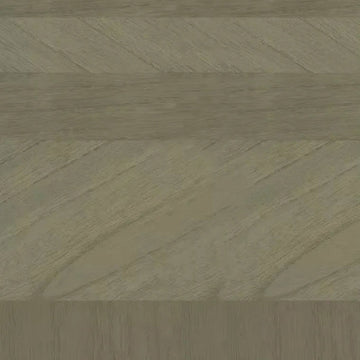 Closeup of a wallpaper showing its Brown, Geometric, Green, Wood-veneer pattern, color, and subtle texture.