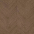 Closeup of a wallpaper showing its Brown, Geometric, Wood-veneer pattern, color, and subtle texture.