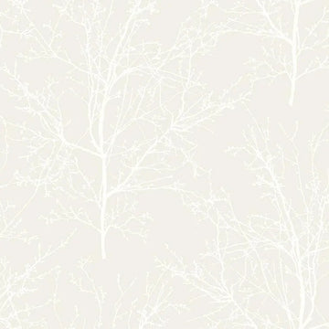 Closeup of a wallpaper showing its Best-Seller, Nature, Neutrals, Two-tone pattern, color, and subtle texture.
