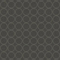 Closeup of a wallpaper showing its Black, Circles, Contemporary, Monochrome pattern, color, and subtle texture.