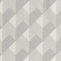Gray geometric pattern textured wallpaper
