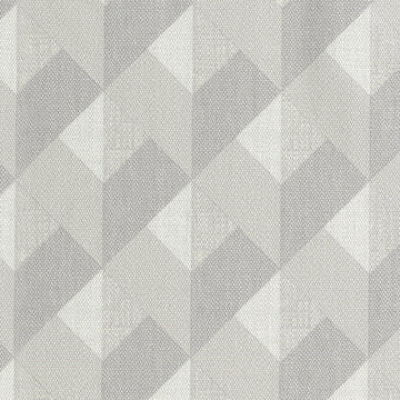 Gray geometric pattern textured wallpaper