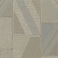 Textured fabric with geometric pattern in neutral tones