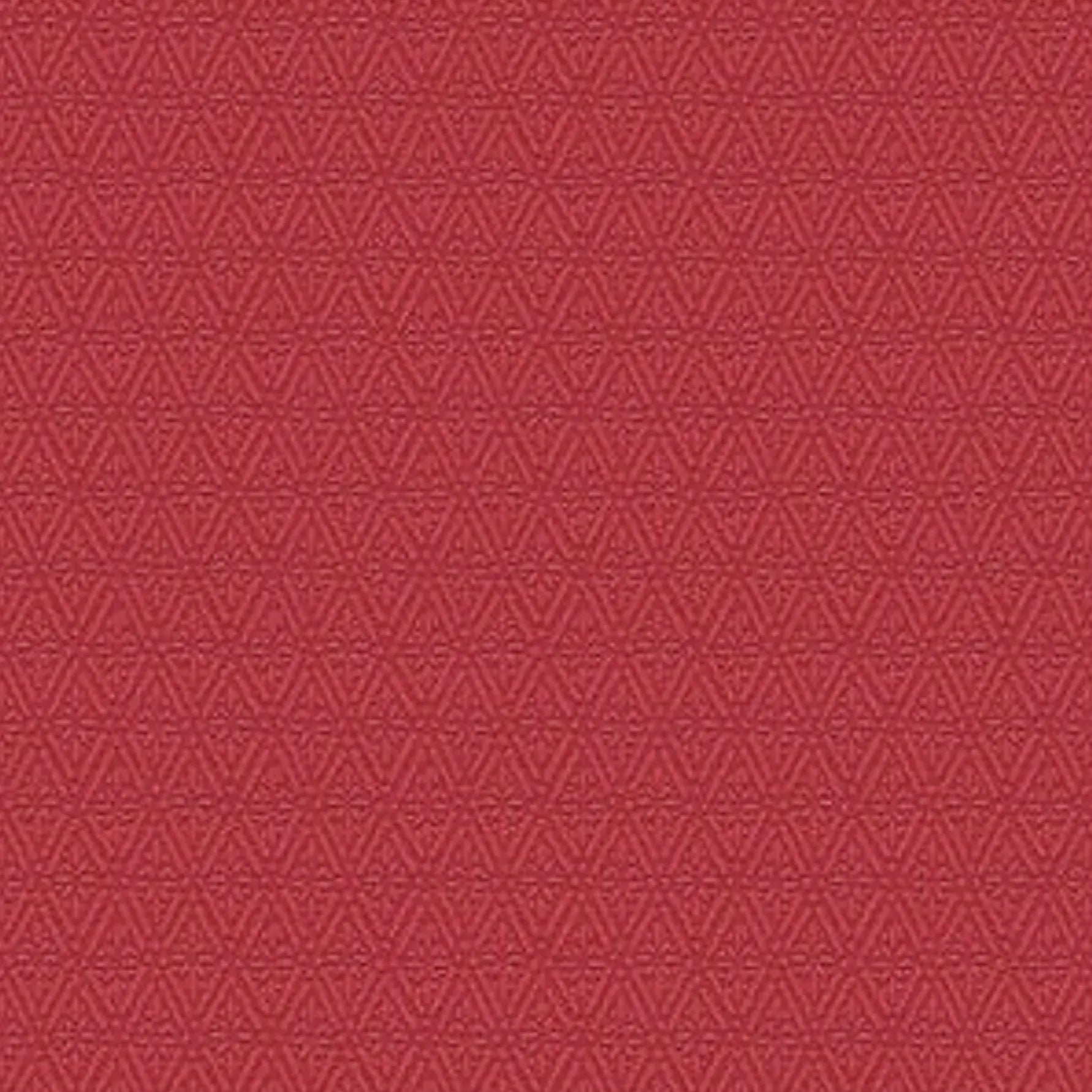 Closeup of a wallpaper showing its Contemporary, Geometric, Plain, Red pattern, color, and subtle texture.