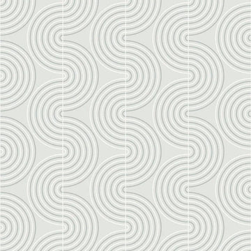 Closeup of a wallpaper showing its Contemporary, Monochrome, Unicolour, Waves pattern, color, and subtle texture.
