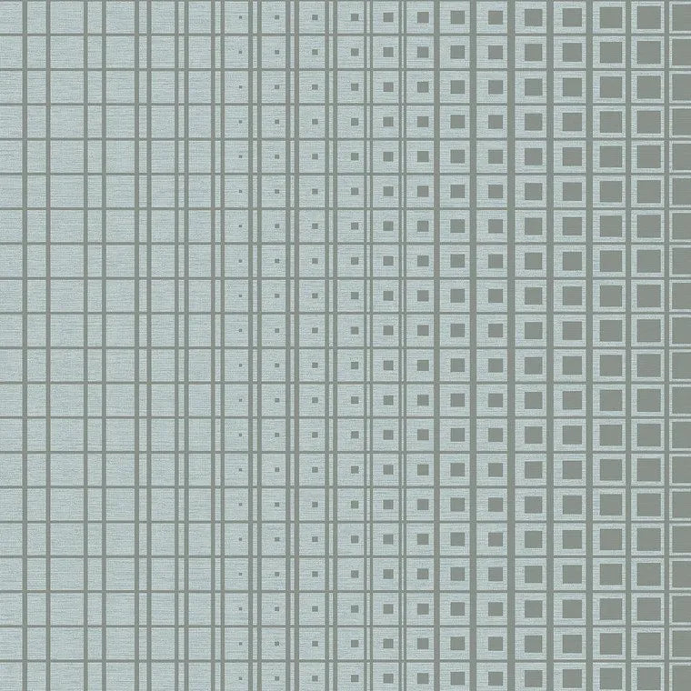 Closeup of a wallpaper showing its Blue, Contemporary, Geometric, Unicolour pattern, color, and subtle texture.