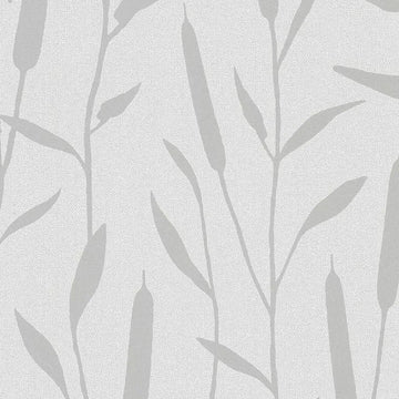 Closeup of a wallpaper showing its Contemporary, Floral, Monochrome, Two-tone pattern, color, and texture.