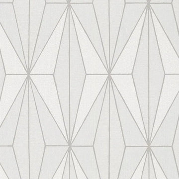 Closeup of a wallpaper showing its Abstract, Contemporary, Geometric, Monochrome pattern, color, and texture.