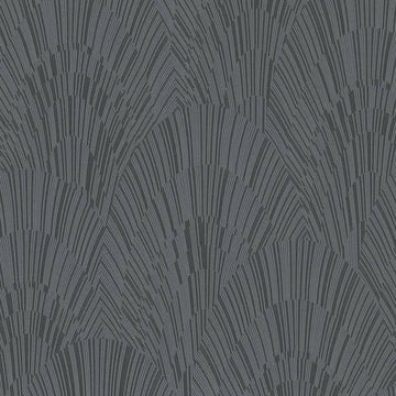 Closeup of a wallpaper showing its Contemporary, Dramatic, Monochrome, Two-tone pattern, color, and texture.